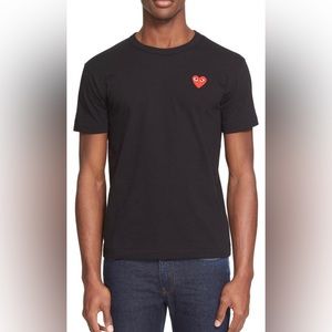 Comme Des Garçons Play Cotton Jersey Tshirt